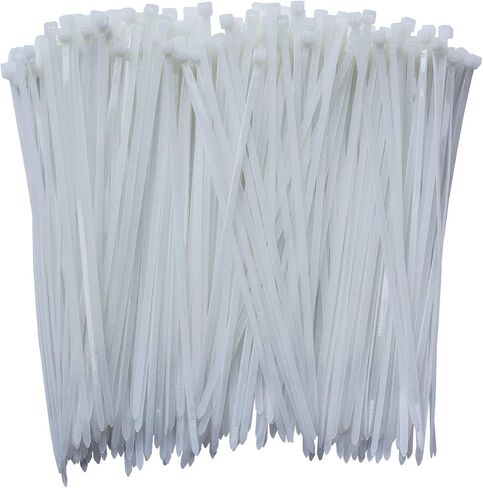 4 Inch Zip Ties (Tying Length 2.8"), 300pcs Nylon Cable Ties RED in Saudi Arabia