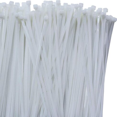 4 Inch Zip Ties (Tying Length 2.8"), 300pcs Nylon Cable Ties RED in Saudi Arabia