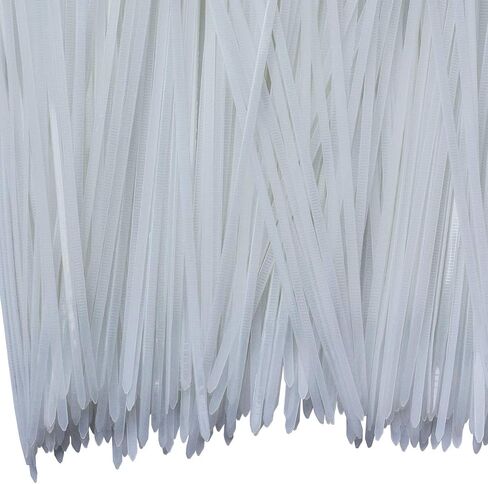 4 Inch Zip Ties (Tying Length 2.8"), 300pcs Nylon Cable Ties RED in Saudi Arabia