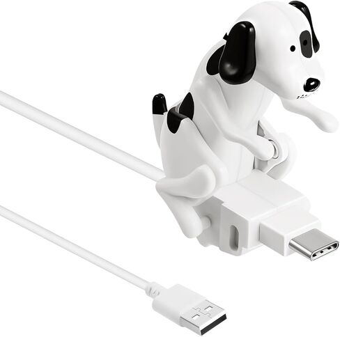 Frienda 1 Pcs Dog Humping Phone Charger, Funny Dog USB Charge Cable Type-c in Saudi Arabia