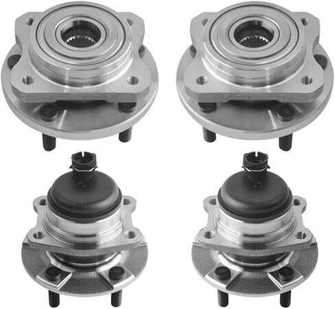 PM Auto Set of 4 Front-Rear Wheel Hub Bearing Assembly Replacement For 2001-2007 Chrysler Town & Country in Saudi Arabia