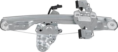 SCITOO 741-064 15277680 Rear Driver Side Window Regulator W/Motor Compatible for Cadillac CTS 2003-2007 in Saudi Arabia