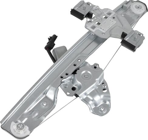 SCITOO 741-064 15277680 Rear Driver Side Window Regulator W/Motor Compatible for Cadillac CTS 2003-2007 in Saudi Arabia