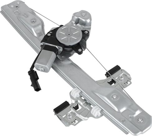 SCITOO 741-064 15277680 Rear Driver Side Window Regulator W/Motor Compatible for Cadillac CTS 2003-2007 in Saudi Arabia