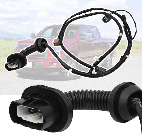 Rear Door Jumper Wire Harness Assembly Replacement for Ford 2009-2014 F150 Crew Cab (RH Passenger Side Replace# 9L3Z-14630-CAA) in Saudi Arabia