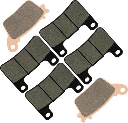 Caltric Front & Rear Brake Pads Compatible with Suzuki Zx10R Ninja Zx-10R Zx1000 Zx-1000 2011-2015 in Saudi Arabia