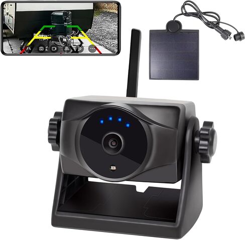 1080P Magnetic Wireless Backup Camera 90-Day Standby Rechargeable in Kuwait