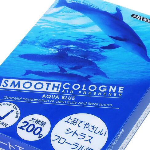 Auto Dynasty Smooth Cologne Gel Based Aqua Blue Scent Japanese Under-The-Car Air Refresher/Odor Eliminator Brick (Blue) in Saudi Arabia