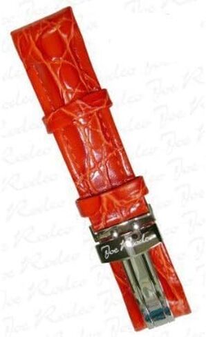 Joe Rodeo Genuine Leather Watch Band 20mm Red in Saudi Arabia