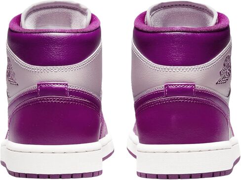 حذاء Nike Air Jordan 1 Mid للنساء (BQ6472-108، أبيض ساميت/بني كهرماني/طيني كوني) مقاس 6.5 in Kuwait