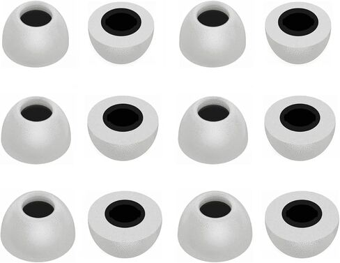 ALXCD Eartips Compatible with Bose New QuietComfort Earbuds, 6 Pairs S/M/L Sizes Soft Silicone Ear Tips Replacement Earbuds Tips, Compatible with Bose New QuietComfort Earbuds 2024 QC, Black sml in Saudi Arabia