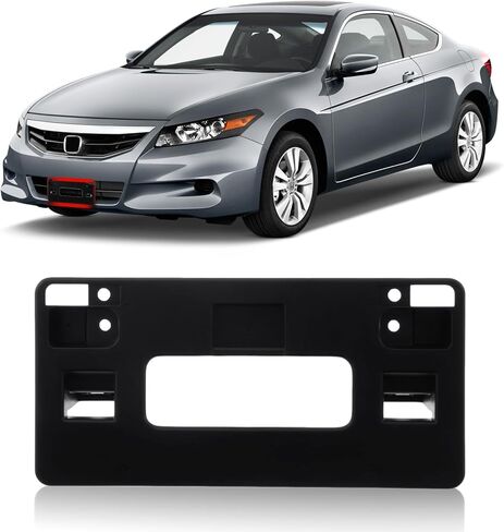 Perfit Liner License Plate Bracket 2008-2012 Honda Accord License Plate Vehicles Tag Holder Bracket Frame Cover HO1068112 71145TA0A00 in Saudi Arabia