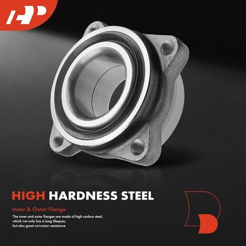 A-Premium 2 x Front Wheel Bearing and Hub Assembly Compatible with Honda Accord 1995-1997, Odyssey 1995-1998 & Acura TL 1995-1998, CL 1997-1999 & Isuzu Oasis 1996-1999 in Saudi Arabia