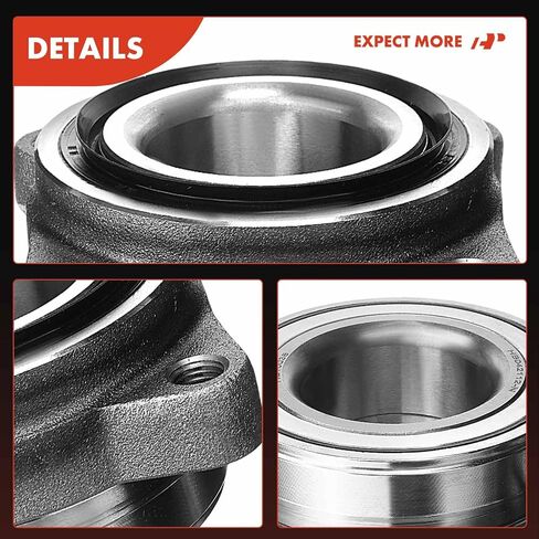 A-Premium 2 x Front Wheel Bearing and Hub Assembly Compatible with Honda Accord 1995-1997, Odyssey 1995-1998 & Acura TL 1995-1998, CL 1997-1999 & Isuzu Oasis 1996-1999 in Saudi Arabia