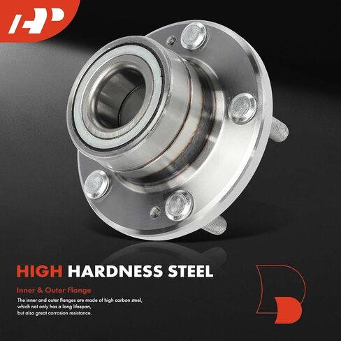A-Premium 2 X Beach Wheel Wheel and Hub Assembly مع 5-Lug متوافق مع دودج ستولت 1991-1996 و Mitsubishi 3000GT 1991-1999 ، FWD in Saudi Arabia