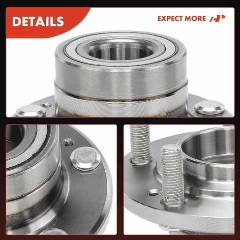 A-Premium 2 X Beach Wheel Wheel and Hub Assembly مع 5-Lug متوافق مع دودج ستولت 1991-1996 و Mitsubishi 3000GT 1991-1999 ، FWD in Saudi Arabia
