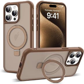 متوافق مع حالة iPhone 16 Pro مع حالة شفافة من الدرجة العسكرية من الدرجة العسكرية غير المرئية لـ iPhone 16 Pro 6.3 "[متوافق مع MAG-Safe] [شعور كبير قبضة] ، أزرق in Kuwait