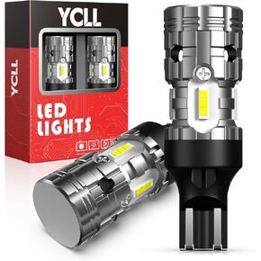 YCLL 921 LED Bulb Reverse Lights,912 T15 Back Up Light for Chevy Silverado 1500 2500 3500 HD 2014-2025,6000K Xenon White,300% Bright,Plug and Play, 2 Pack in Kuwait