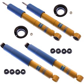 Bilstein 24-022842 24-184960 24-184977 4600 Series Front & Rear Shock Absorbers fits 1996-2004 Tacoma Base - Direct Fit Upgrade - Monotube Design - Improved Handling & Performance in Kuwait