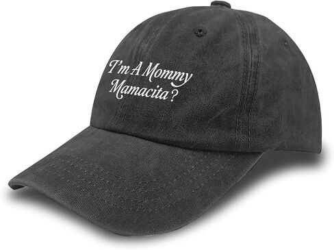 أنا قبعة Mommy Mamacita للرجال المنخفضة مغسولات البيسبول المنحوتة in Kuwait