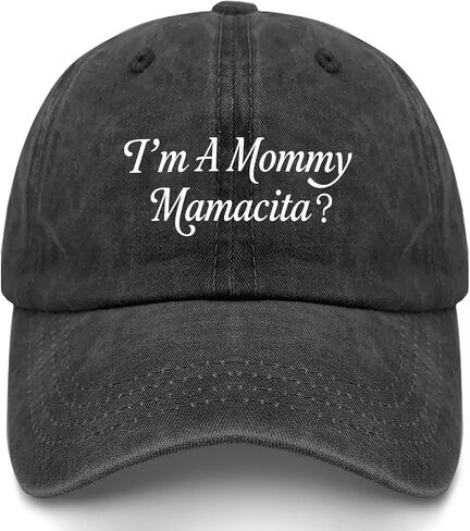 أنا قبعة Mommy Mamacita للرجال المنخفضة مغسولات البيسبول المنحوتة in Kuwait