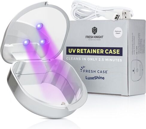 Retainer Case (2 Pack). Retainer Case with Vent Holes. Perfect for Denture, Mouth Guard, Aligners. (Bright Pink) in Kuwait