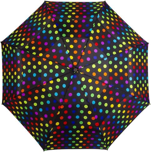 ShedRain Vortex Automatic Compact Folding Windproof Travel Umbrella – Push Button Open & Close - Rain & Windproof Vented Double Canopy – Protect from Rain, Sun & Wind - Wind Tunnel Tested to 75 mph (Charcoal) in Kuwait