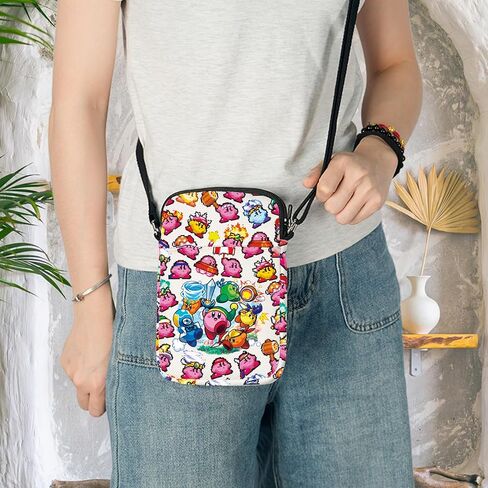Keychin Kawaii Cartoon Crossbody Game Game Gifts Cartoon Video Game Bag Bag Cartoon Cartoise in Kuwait