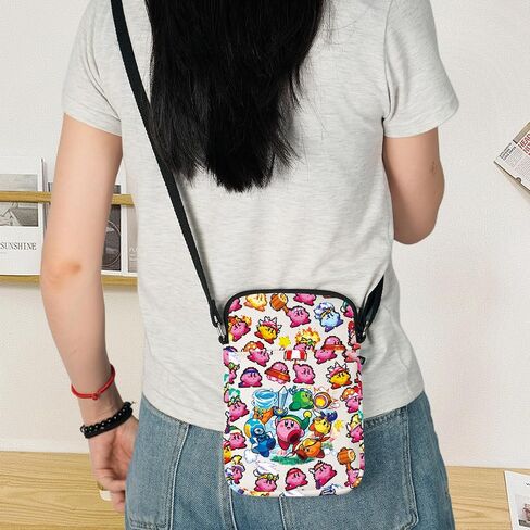 Keychin Kawaii Cartoon Crossbody Game Game Gifts Cartoon Video Game Bag Bag Cartoon Cartoise in Kuwait