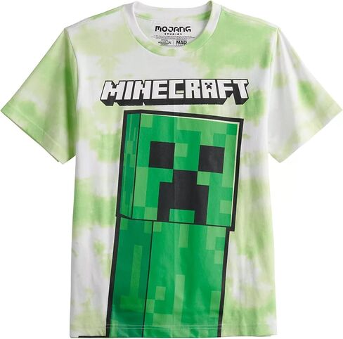 Minecraft Big Boys Giant Creeper T-Shirt in Saudi Arabia