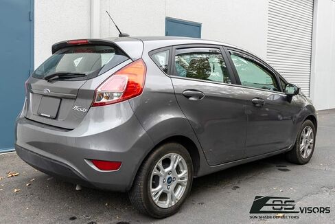 Fits All 2011-2019 Ford Fiesta Hatchback Models | EOS Visors in-Channel Style Smoke Tinted Side Vents Window Deflectors Rain Guards in Saudi Arabia