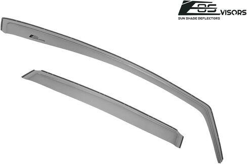 Fits All 2011-2019 Ford Fiesta Hatchback Models | EOS Visors in-Channel Style Smoke Tinted Side Vents Window Deflectors Rain Guards in Saudi Arabia