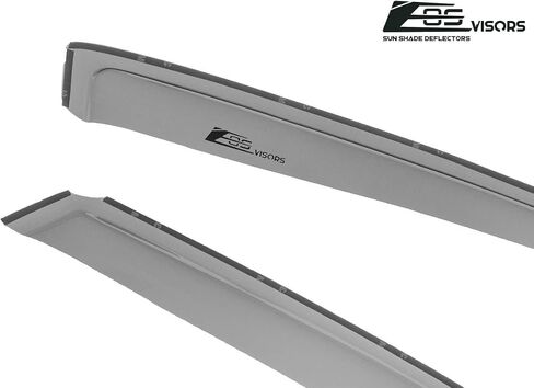 Fits All 2011-2019 Ford Fiesta Hatchback Models | EOS Visors in-Channel Style Smoke Tinted Side Vents Window Deflectors Rain Guards in Saudi Arabia