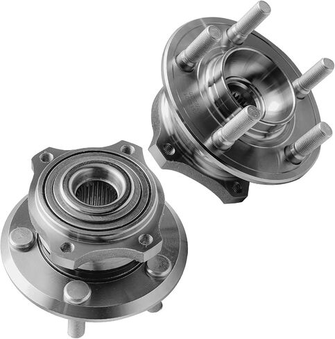 Detroit Axle - Front & Rear Wheel Bearing Hubs for 05-09 Chrysler 300 Dodge 06-09 Charger 05-08 Magnum 2006 2007 2008, 4 Wheel Hub Bearings Assembly Replacement in Saudi Arabia