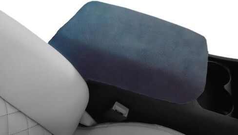Made in USA Designed for Dodge Durango 2011-2020 and Redesigned Models 2021-2025 Fleece Auto Armrest Center Console Cover Protector Black in Kuwait