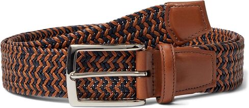 TORINO Men's 35 Mm Italian Braided Stretch Leather Cording in Saudi Arabia