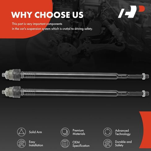 A-Premium 2 X ROD Inner Tie Rod ، متوافق مع Acura RSX 2002 2003 2004 2005 2006 in Kuwait