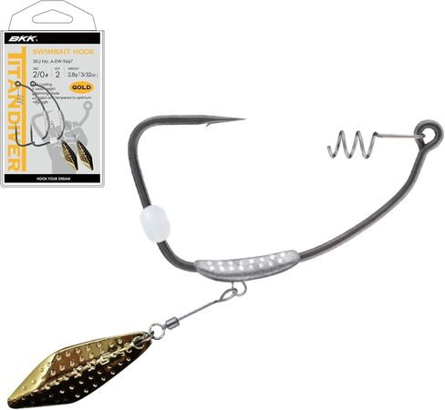 BKK Heavy Cover Flipping Hook | Super Slide Coating | Needle Point | Stainless Bait Keeper in Saudi Arabia