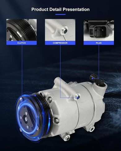 ECCPP AC Compressor with Clutch 2017-2019 for Ford Escape 1.5L Air Conditioning Compressor in Saudi Arabia