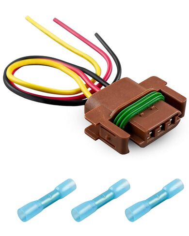 Turn Lights Lights Connector Pigtrail Plug Pluge Tirness Fit for Dodge RAM 2500 5.7L 5.9L 6.7L 2007 2008 2009 ، RESIP 4399900 55277302AA 55277302AB 55277302AC 55277303AA 5527303AB 5527303AC in Kuwait