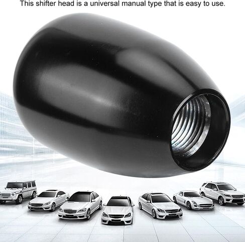 مقبض مقبض الترس ، Universal 6 Speed Car Shift ، رأس Shift Shift مع 3 محولات 8 مم 10 مم 12 مم أسود in Saudi Arabia