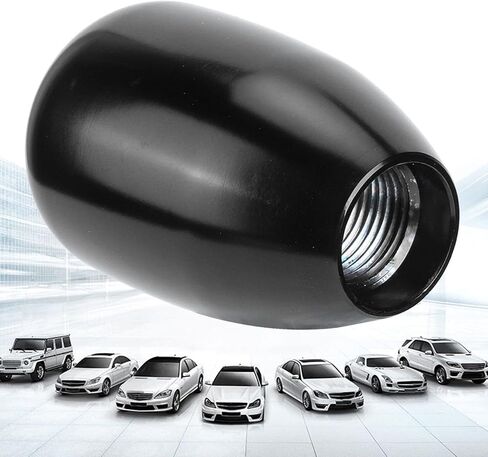 مقبض مقبض الترس ، Universal 6 Speed Car Shift ، رأس Shift Shift مع 3 محولات 8 مم 10 مم 12 مم أسود in Saudi Arabia