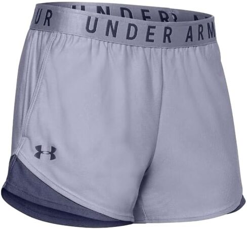 Under Armor Womens Tech Play Up Shorts ، Gray ، 1x in Saudi Arabia