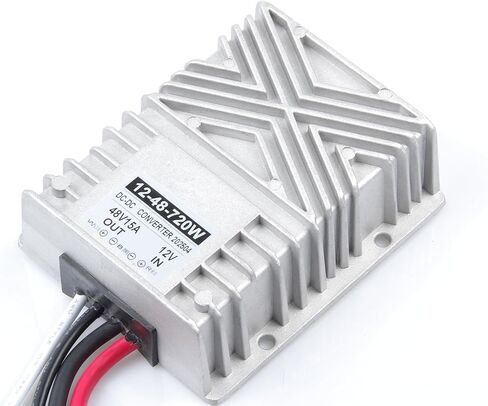 New Heavy Duty Voltage Converter Regulator DC/DC DC 12V Step-up to DC 48V 15A 720W Car Truck Power Boost Transformer (15A 720W) in Kuwait
