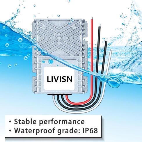 New Heavy Duty Voltage Converter Regulator DC/DC DC 12V Step-up to DC 48V 15A 720W Car Truck Power Boost Transformer (15A 720W) in Kuwait