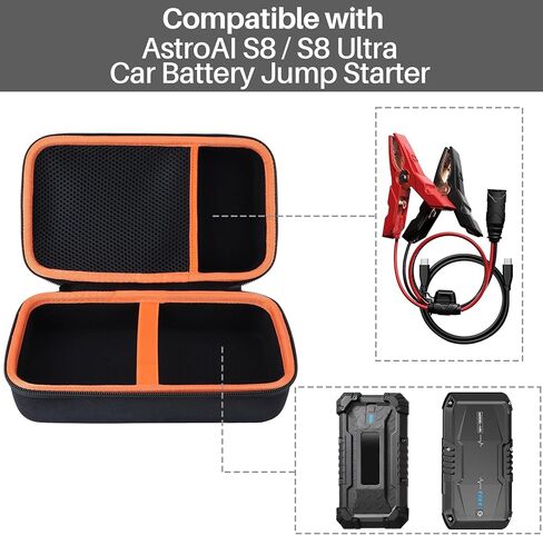 Storage Case Compatible with AstroAI S8 / S8 Ultra Car Battery Jump Starter in Saudi Arabia
