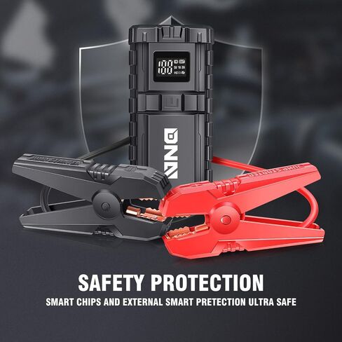 DNA MOTORING 1500A Peak 16000mAh Car Battery Jump Starter, 12V Jump Starter for up 8L Gas and 6L Diesel Engines, w/Carry Case, Black, TOOLS-00305 in Saudi Arabia
