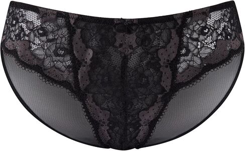 Panache Women's Clara Lace & Sheer Bikini Brief | امتداد اللباس الداخلي الدانتيل ، الراحة اليومية ، ملابس داخلية بيكيني in Kuwait