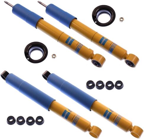 Bilstein 24-022842 24-184960 24-184977 4600 Series Front & Rear Shock Absorbers fits 1996-2004 Tacoma Base - Direct Fit Upgrade - Monotube Design - Improved Handling & Performance in Saudi Arabia