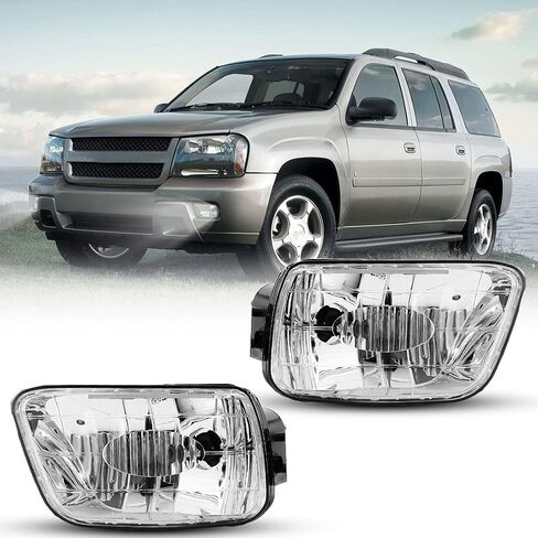 Nixon Offroad Fog Lights for Chevy Trailblazer 2002-2009 for Isuzu Ascender 2003-2008 Fog Lamp Set Driving Fog Light Assembly Replacement 1 Pair in Saudi Arabia